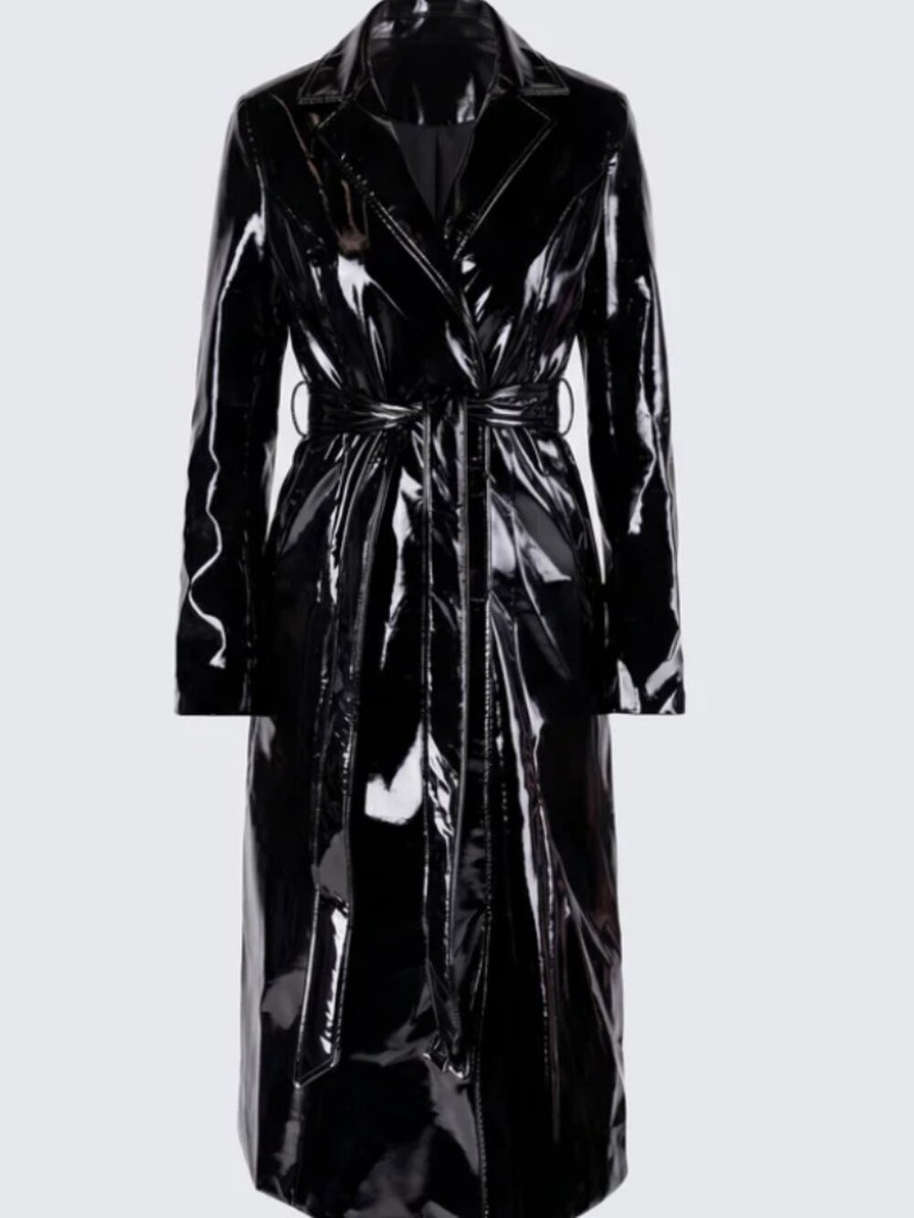 Knox Vegan Leather Coat